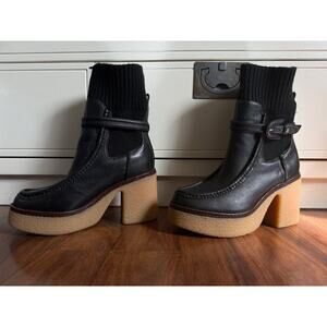 NEW Sam Edelman Sidney Bootie Size 7 Real Wool